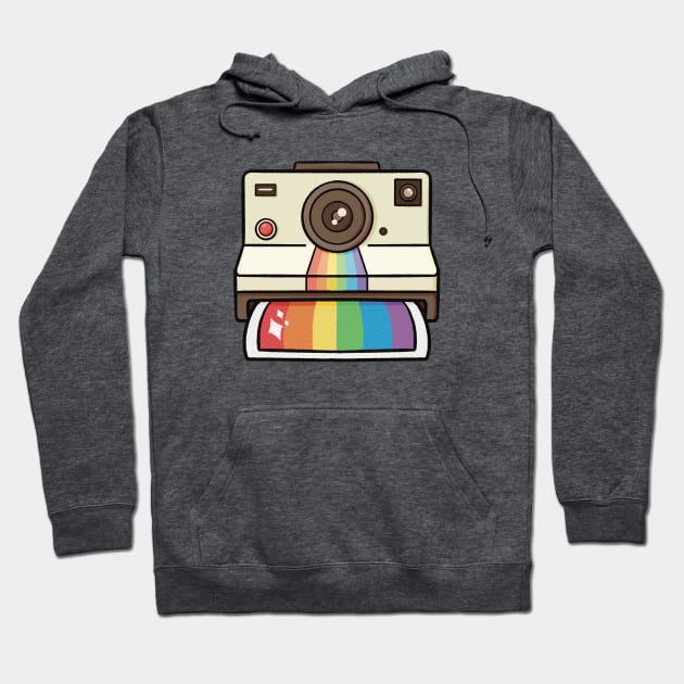 Gay Polaroid Hoodie by ehaswellart